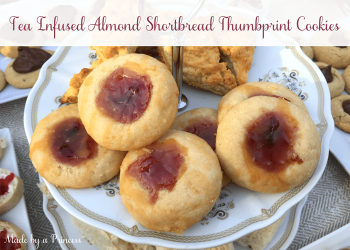 tea infused almond shortbread thumbprint cookies 700