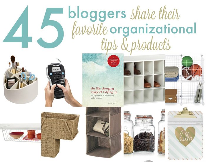 Favorite Products to Get You Organized from top bloggers! Enter to WIN one of a $375 gift card giveaway!