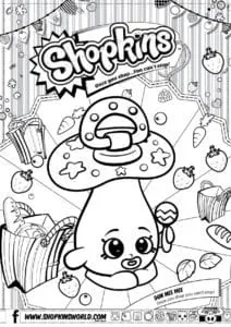 Shopkins Coloring Pages Season 2 Dum Mee Mee