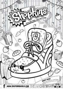 Shopkins Coloring Pages Season 2 Sneaky Wedge