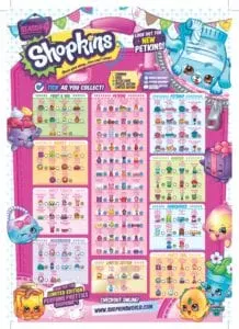 Shopkins Season 4 Collectors Guide Checklist