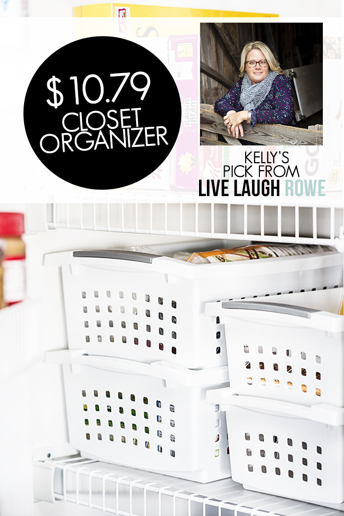 Stackable Crates. Closet Organization. LiveLaughRowe