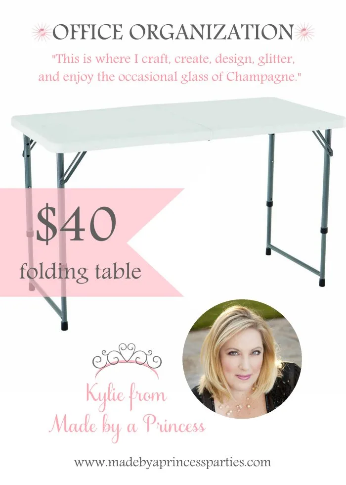 made by a princess pick folding table 
