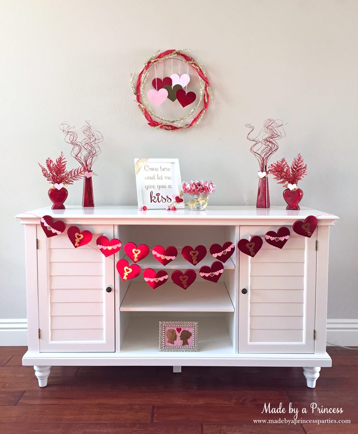 sizzix valentine table 