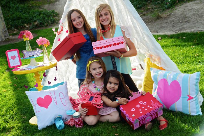 Creative Kids Valentine Party Ideas girls wanna have fun