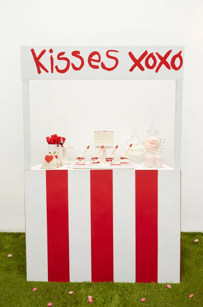 Kissing Booth Valentines Day Party booth 