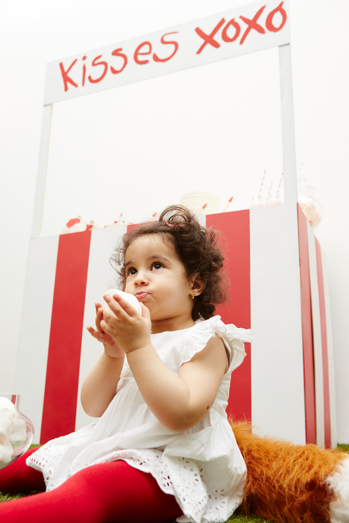 Kissing Booth Valentines Day Party cute little fox