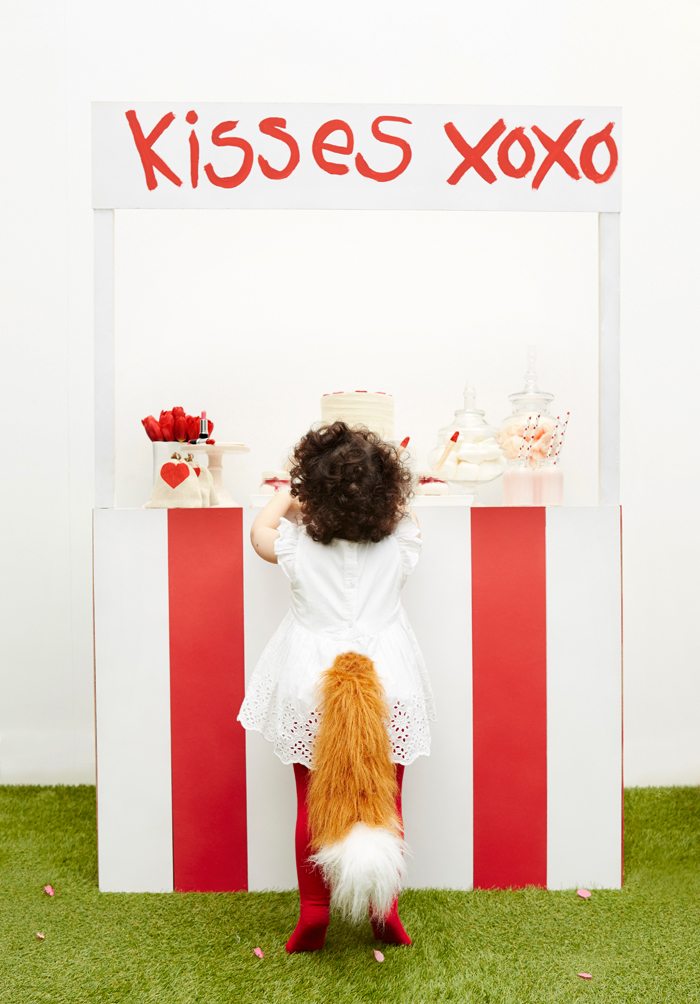 Kissing Booth Valentines Day Party little fox