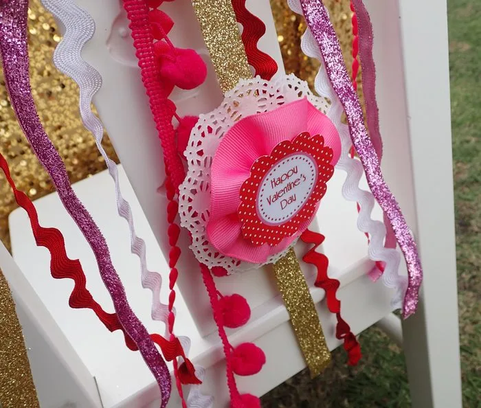 Sweet Party for Sweet Girls ribbon banner