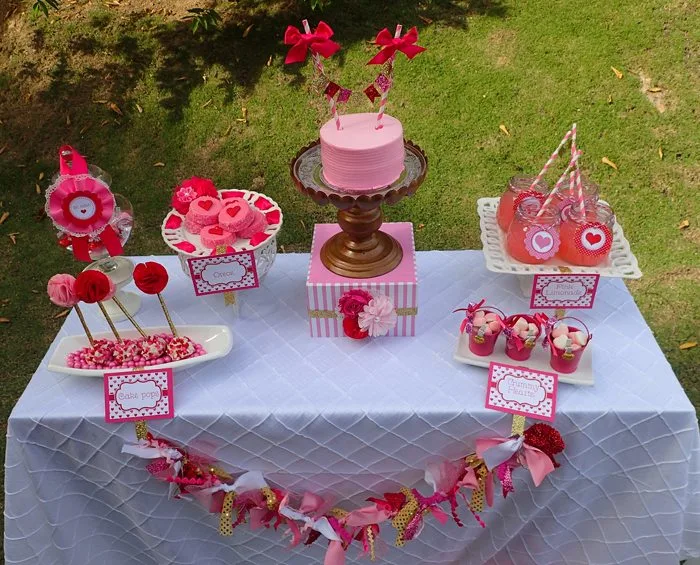 Sweet Party for Sweet Girls sweets table
