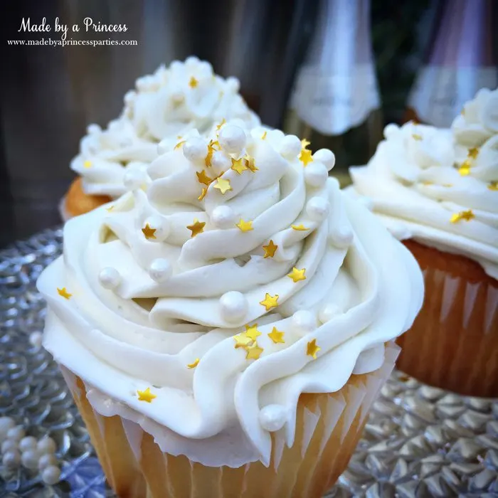 sparkling champagne cupcakes 1