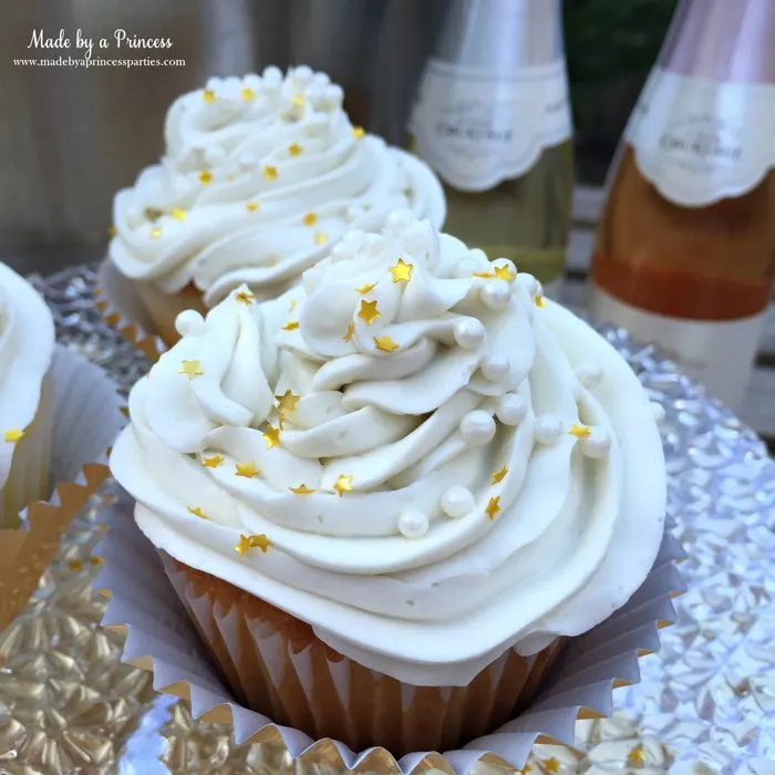 sparkling champagne cupcakes 3