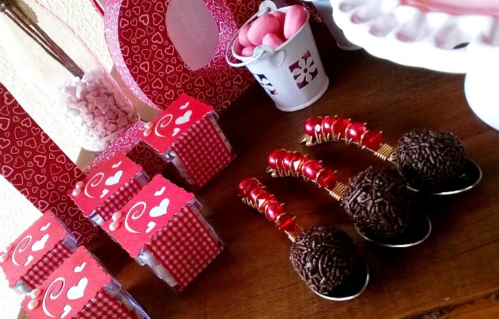 sweet on you valentine party chocolates