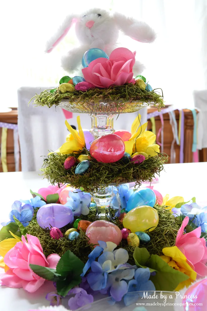 budget friendly easter ideas centerpiece 