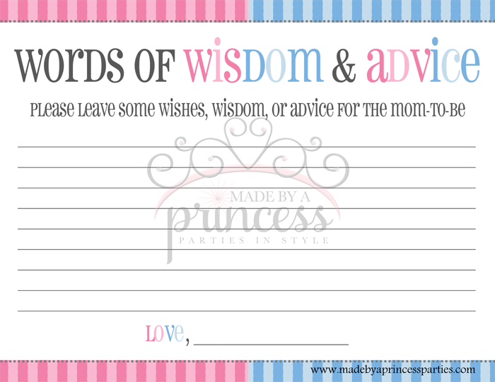 FREE Gender Reveal Baby Shower Games