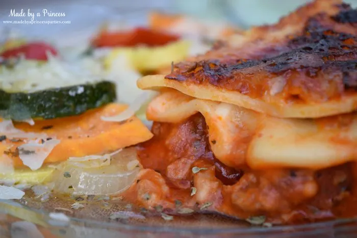 hearty seasonal vegetable casserole recipe lasagna slice 2