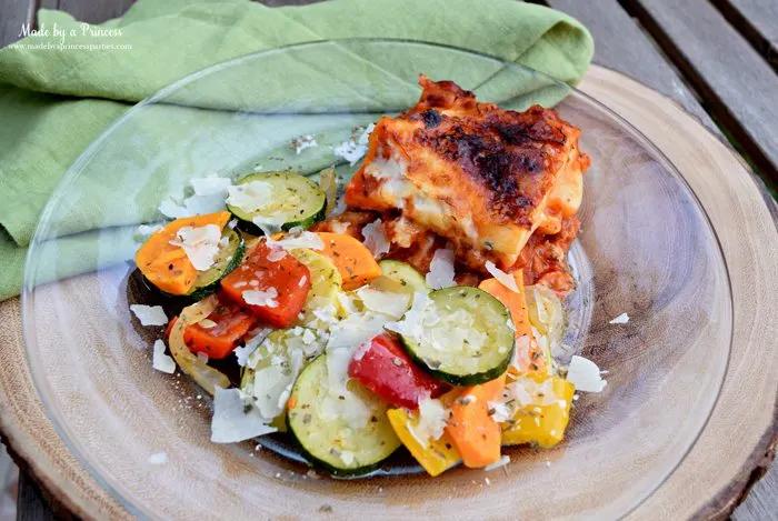 hearty seasonal vegetable casserole recipe with lasagna