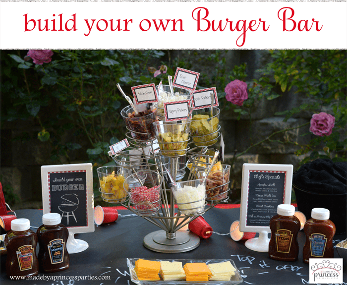 Build Your Own Burger Bar Party Ideas