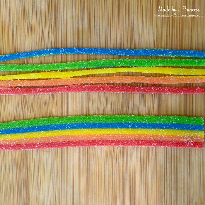 candy graduation cap cupcake toppers sour belts