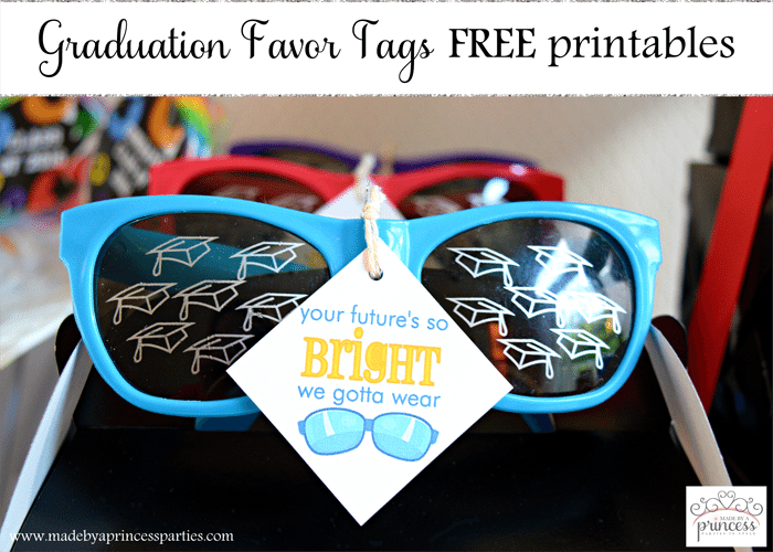 graduation favor tags free printables