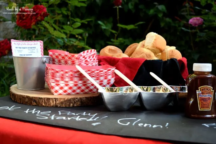 heinz build your own burger bar bun basket