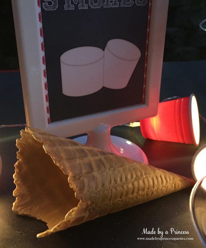 heinz build your own burger bar smores bar waffle cone
