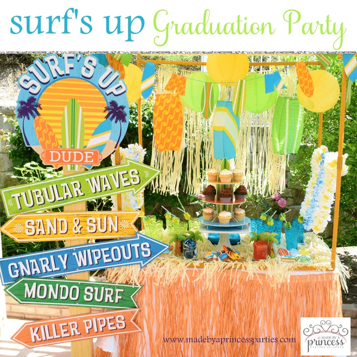surfs up graduation party with evite main