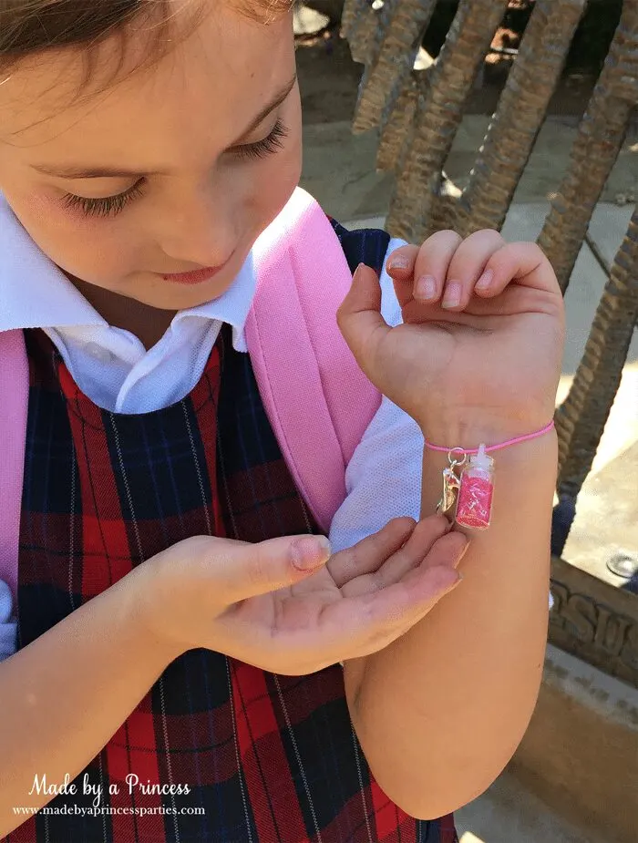 Back to School Mommy Magic Jitter Glitter Charm bracelet