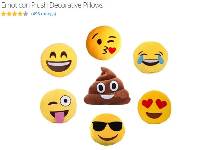 back to school beddding with groupon emoticon pillows