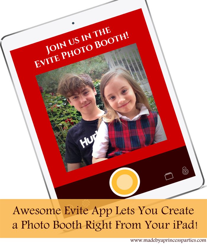 Awesome Evite App Lets You Create Cool Photo Booth