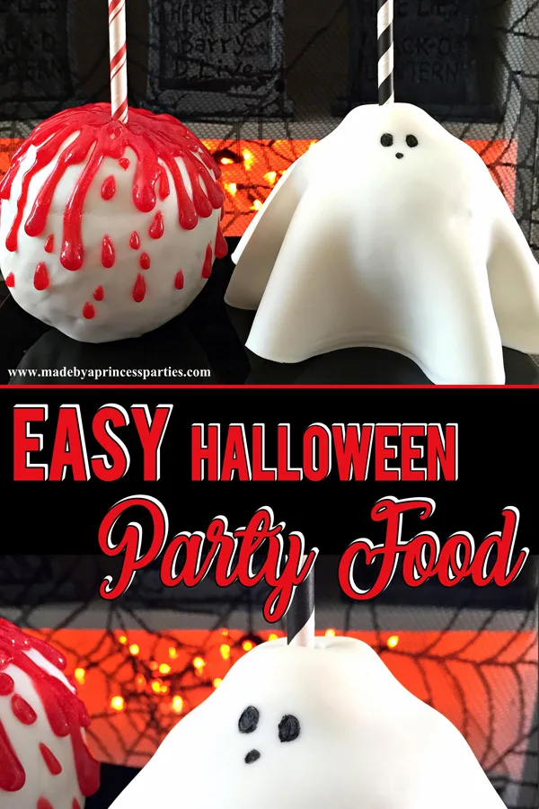 Spooky Easy Halloween Party Food you can create with your kids #halloweenpartyfood