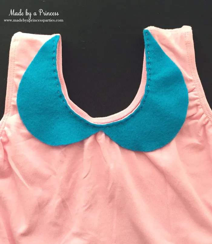 diy-shopkins-shoppie-halloween-costume-hand-stitch-collar-to-leotard