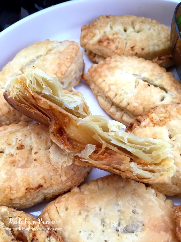 spicy-coca-cola-bbq-crock-pot-bbq-chicken-stuff-in-football-shaped-puff-pastries