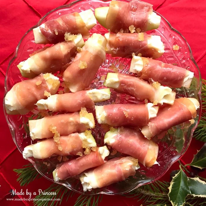 budget-friendly-holiday-mimosa-bar-party-pear-mascarpone-prosciutto