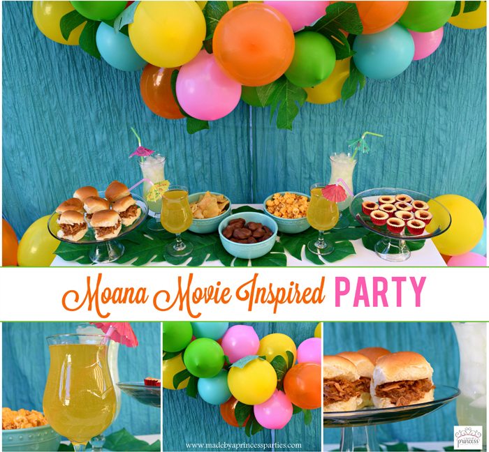 Disney Moana Movie Inspired Party