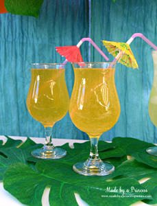 Disney Moana Movie Inspired Party Maui Mango Moscato Champagne Sparkler for Two