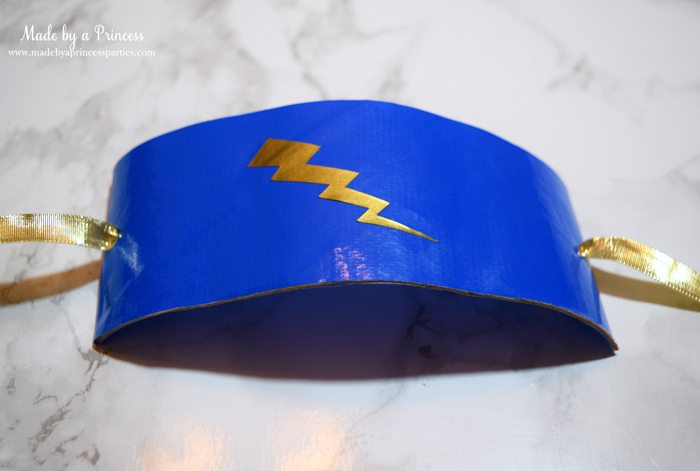 Party-Costume-Idea-How-to-Make-Superhero-Cuffs-add-vinyl-lightning-bolt