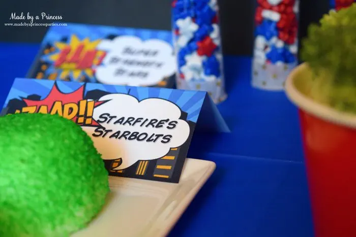 Superhero-Inspired-Party-Food-Ideas-Free-Printables-starfires-starbolts