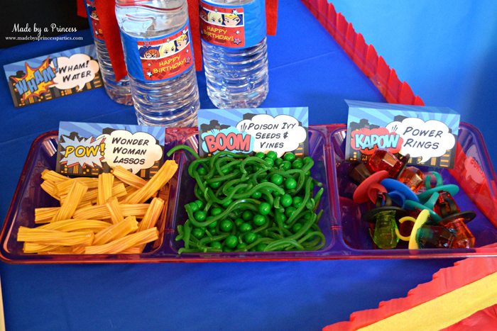 Superhero Inspired Party Food Ideas Free Printables