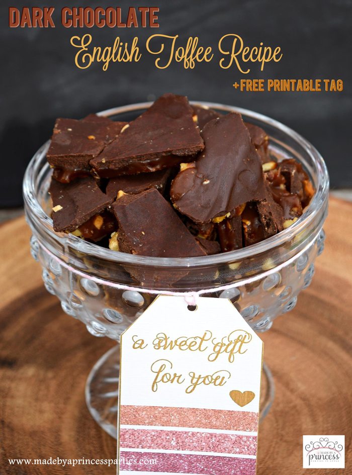 Dark Chocolate English Toffee Recipe