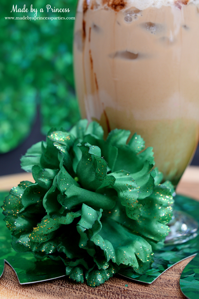 Mcdonalds Copycat Shamrock Mocha Recipe decorate your glass with a lapel pin from the dollar store