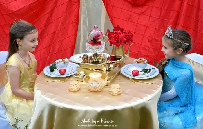 BEAUTY AND THE BEAST Themed Tea Party for Two