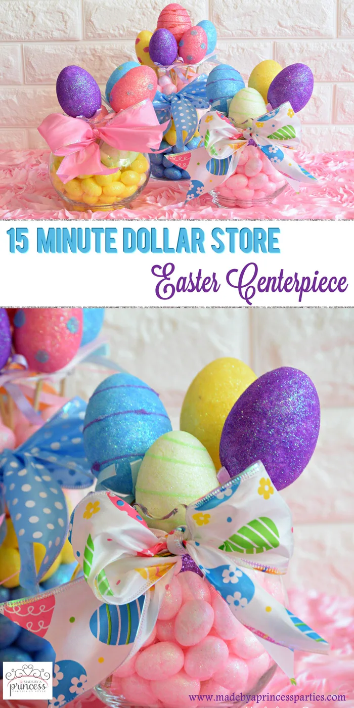 Creative Dollar Store Easter Centerpiece Tutorial pin it