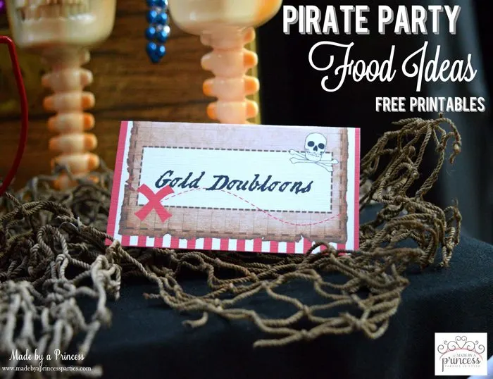 pirate party food free printables