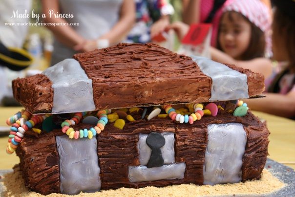 pirate party cake