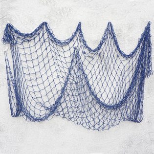 Fishing Baby Shower Ideas blue net