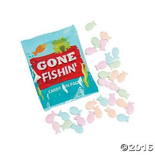 Fishing Baby Shower Ideas fish candy
