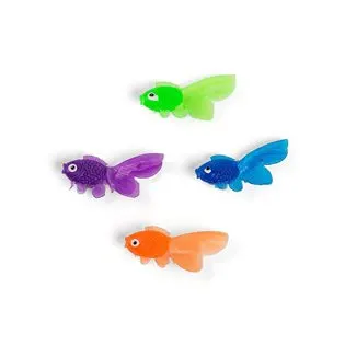 Fishing Baby Shower Ideas plastic toy fish