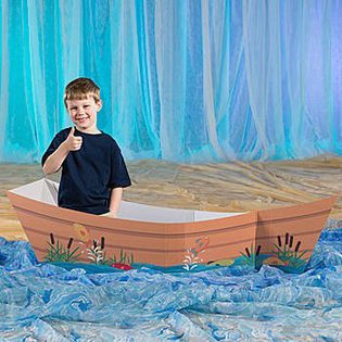 Fishing Baby Shower Ideas prop canoe