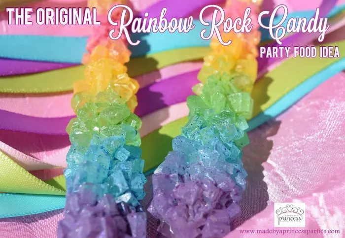 original rainbow rock candy party food tutoria